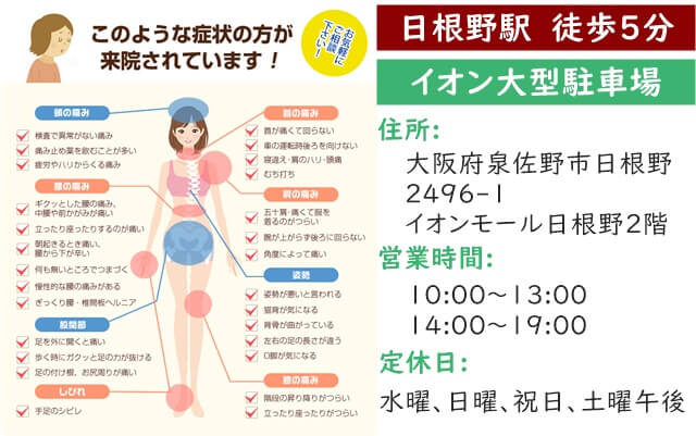 このような方が来院されていますコンテントフッター